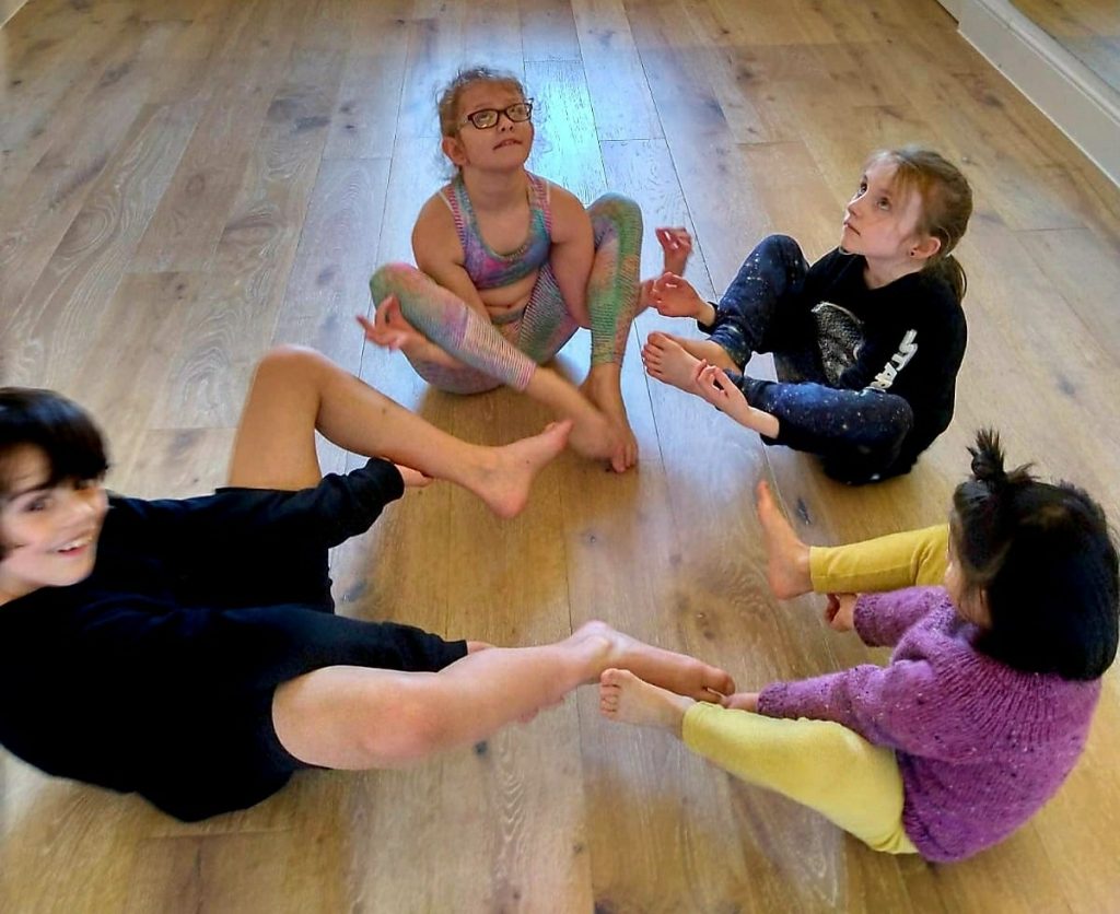 Kids yoga class on Tuesday 4.15pm We don