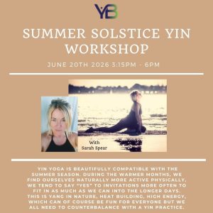 Yin Yoga Workshop